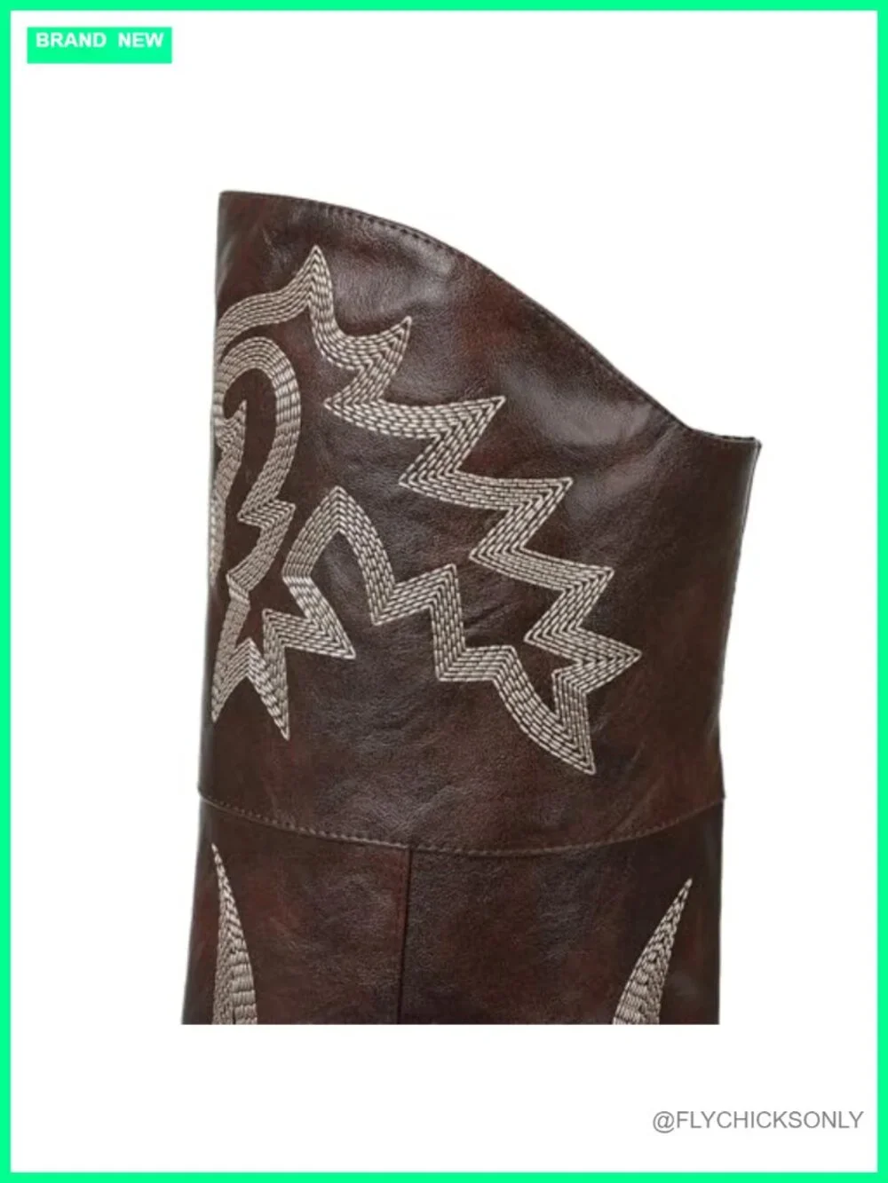 Over The Knee Cowboy Boots Women Pointed Toe Western Boots Chunky Heel Side Zip